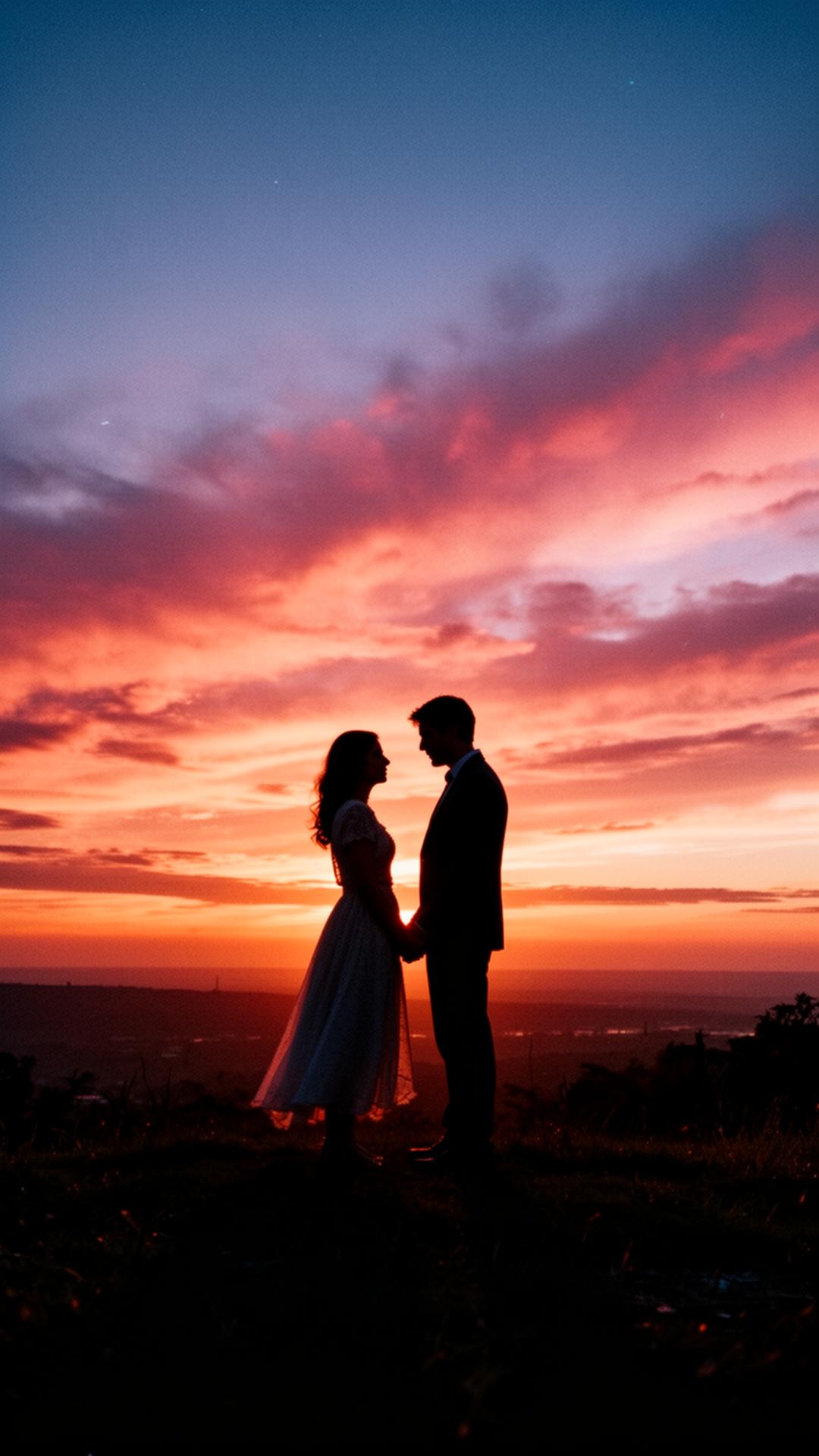 Couple at sunset